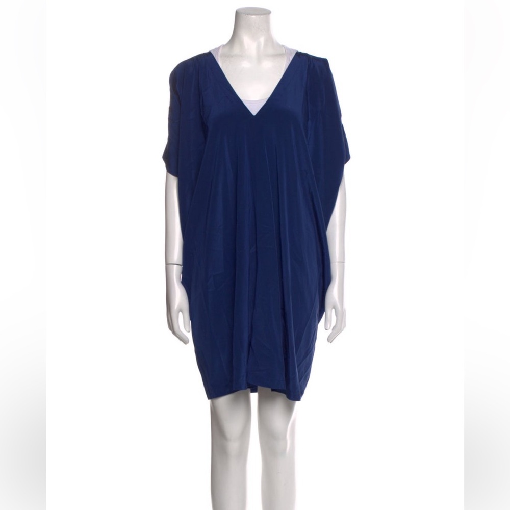 Vince silk blue dress S